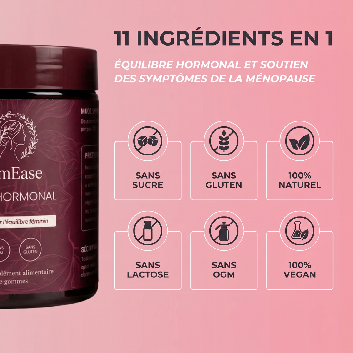 Gummies-Équilibre Hormonal